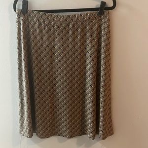 New York & Co Skirt Large Just Below The Knee
